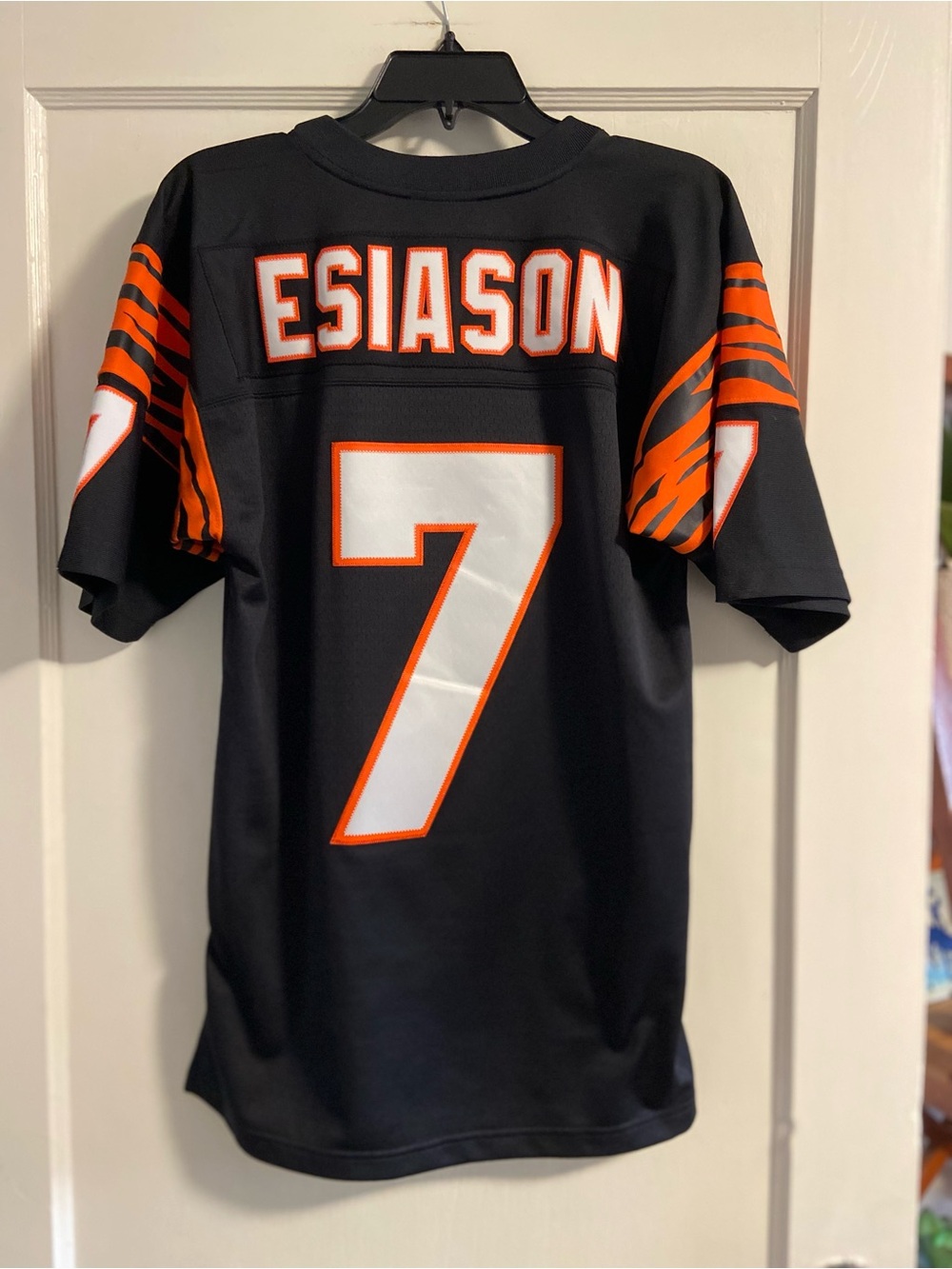 BOOMER ESIASON BENGALS Mitchell & Ness NFL LEGACY JERSEY 1989 MEN’S S UNISEX EUC
